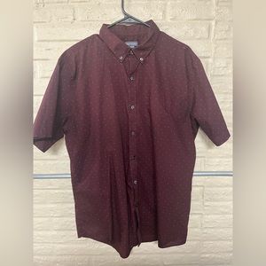 Men’s XL Van Heusen Short Sleeve Button Down Shirt